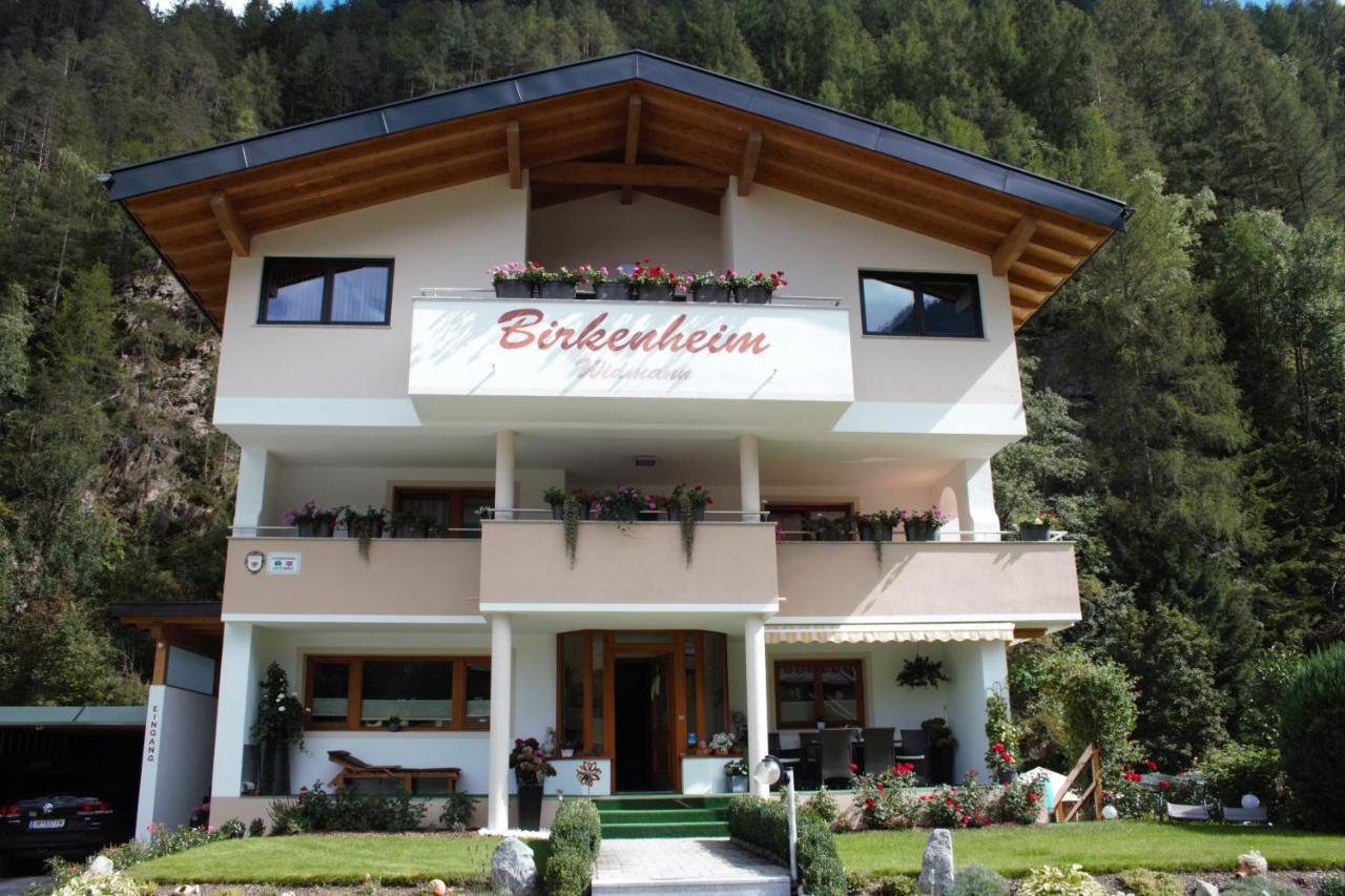 Birkenheim Widmann Hotell Längenfeld Exteriör bild